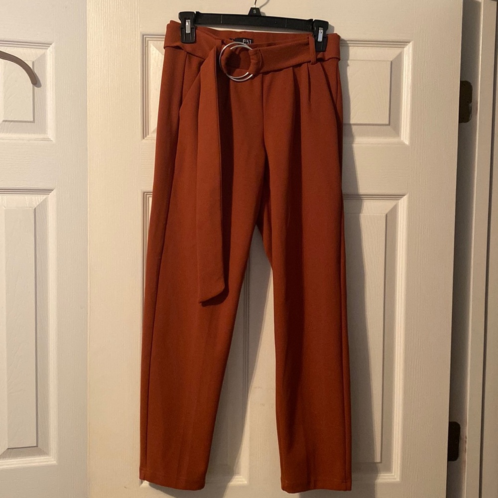 BBJ Los Angeles Womens brown pants size: Small